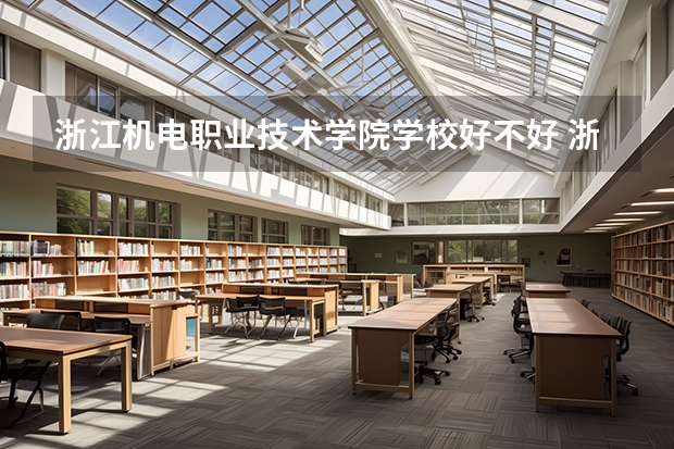浙江机电职业技术学院学校好不好 浙江机电职业技术学院就业率高不高