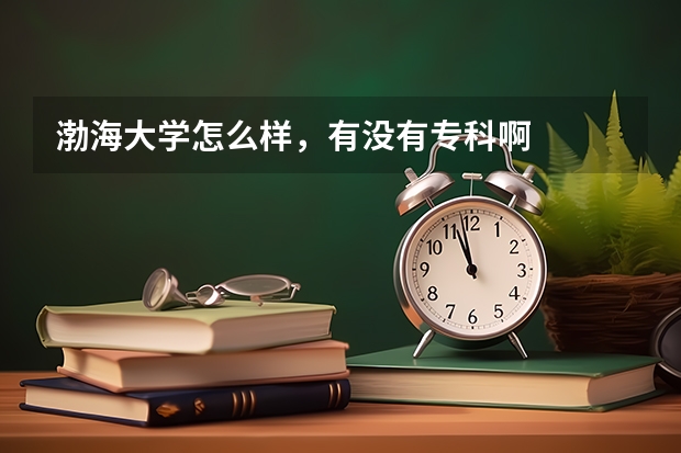 渤海大学怎么样,有没有专科啊