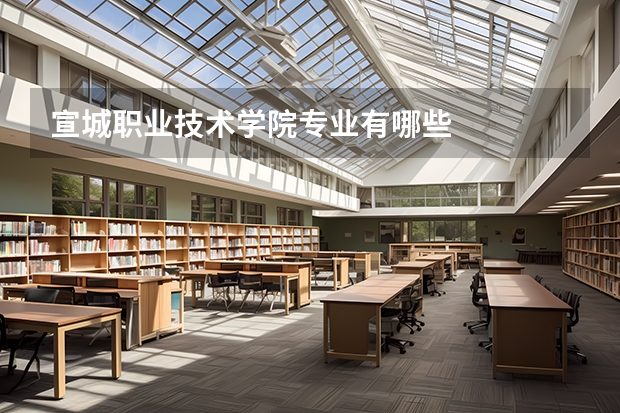 宣城职业技术学院专业有哪些
